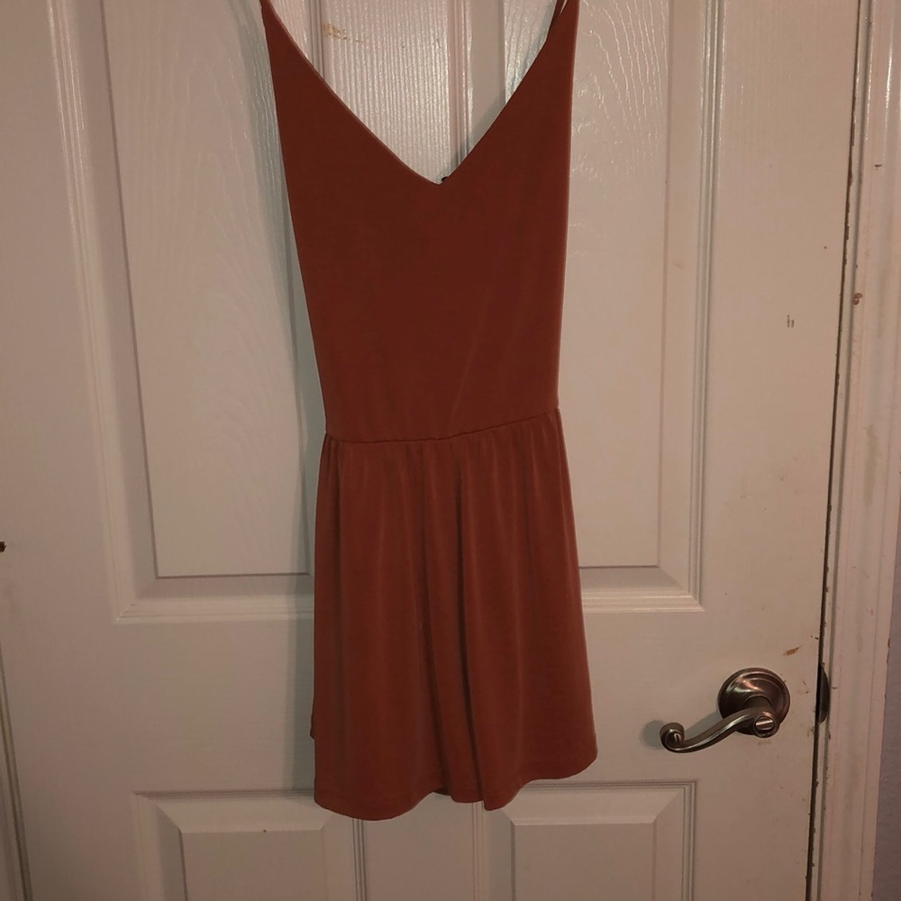 coral romper